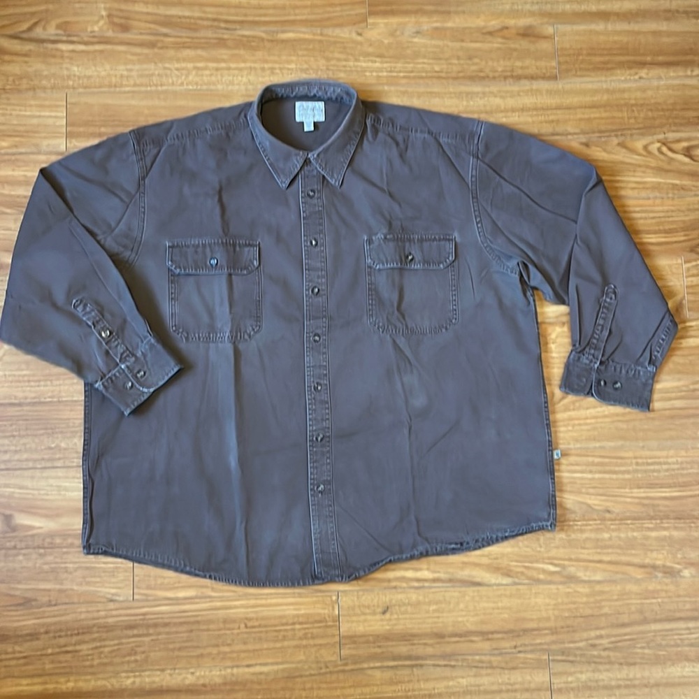 Cabela’s Utility Shirt for Men Size 3XL Brown